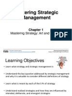 Mastering Strategic Management: Mastering Strategy: Art and Science
