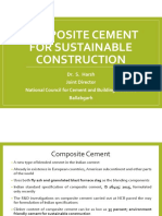 Composite Cement For Sustainable Construction