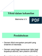 Tifoid Dalam Kehamilan