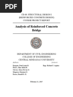 Analysis of Reinforced Concrete Maluos B