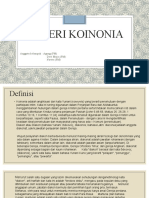 Materi Koinonia