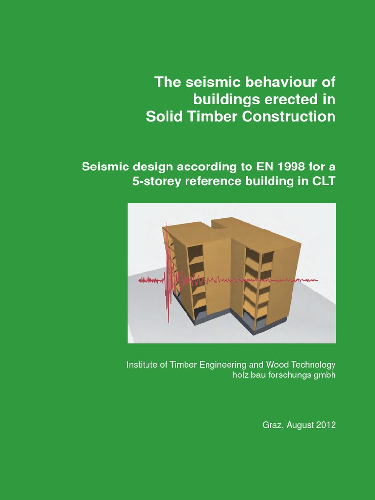 Seismic Design CLT | PDF | Earthquake Engineering | Earthquakes