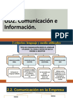 Comunicación en La Empresa UD2 CAC