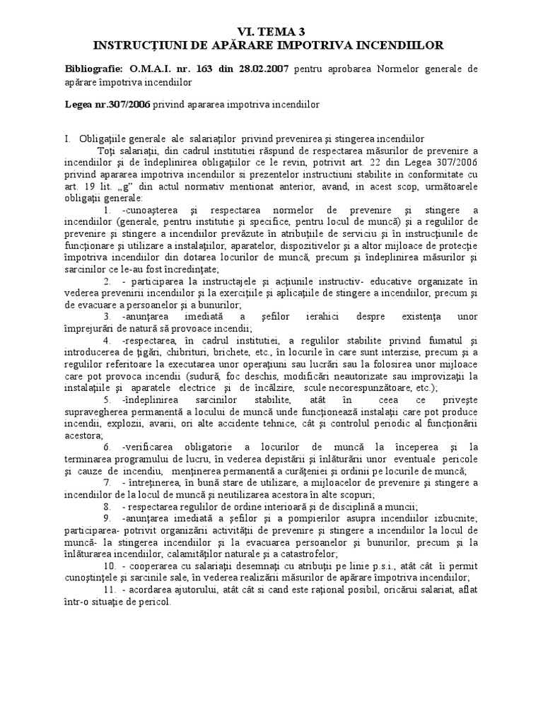 VI - Tema 3 Instructiuni | PDF