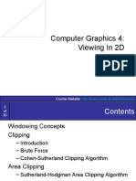 Computer Graphics 4: Viewing in 2D: Course Website