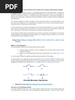 ACB Selection and Size Calculation Guide | PDF | Electrical Engineering ...