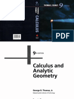 Calculus - Thomas _ Finney - 9 Edition