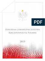 Doktryna Cberbezpieczeństwa RP 2015