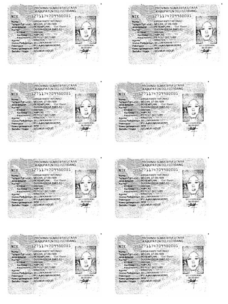 Scan KTP | PDF