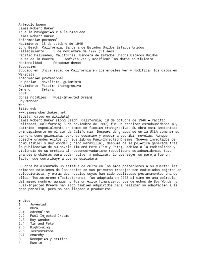 James Robert Baker PDF