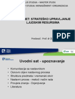 SHRM Uvodno Predavanje 2019 20