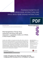 Drug-Drug-Gene Interactions and Pharmacogenetics