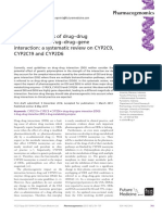 Pharmacogenomics DDI and DDGI