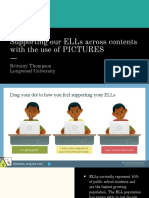 Supporting Our Ells Across Contents With The Use of Pictures