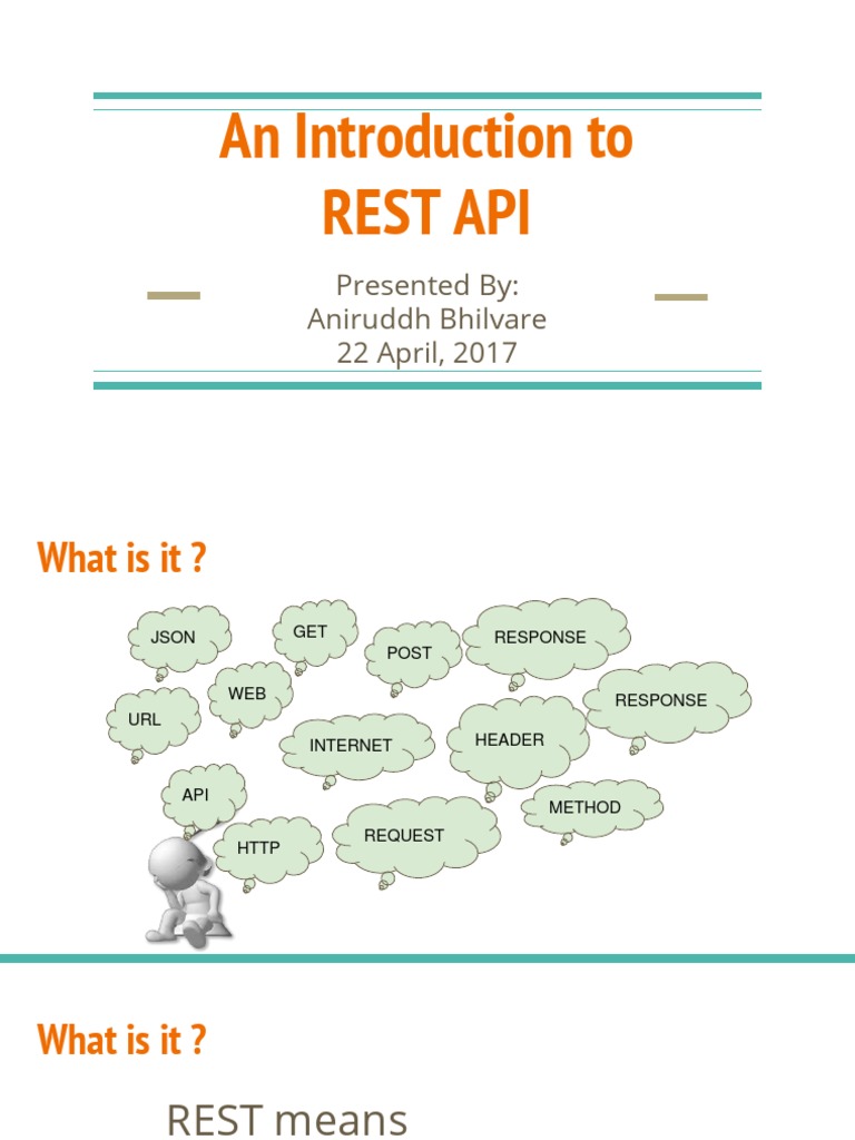 Introduction to REST API Concepts | PDF | Representational State ...