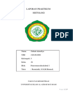 Laporan Histologi Sistem Saraf Dan Musculuskeletal - Sulasti Akmaliya - 020.06.0081