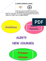 New Courses 27 April 2021