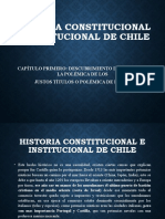 HISTORIA CONSTITUCIONAL E INSTITUCIONAL DE CHILE 2018 1