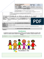 3 Ua - Etica y Valores Grado Tercero