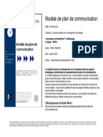 Plan de Communication