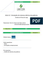 Aula 12.01 - Simulações de Fluxo de Carga