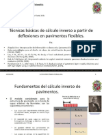 Técnicas Básicas de Análisis Inverso de Deflexiones en Pavimentos