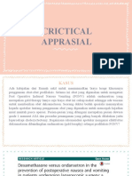 Critical Appraisal Ondansetron