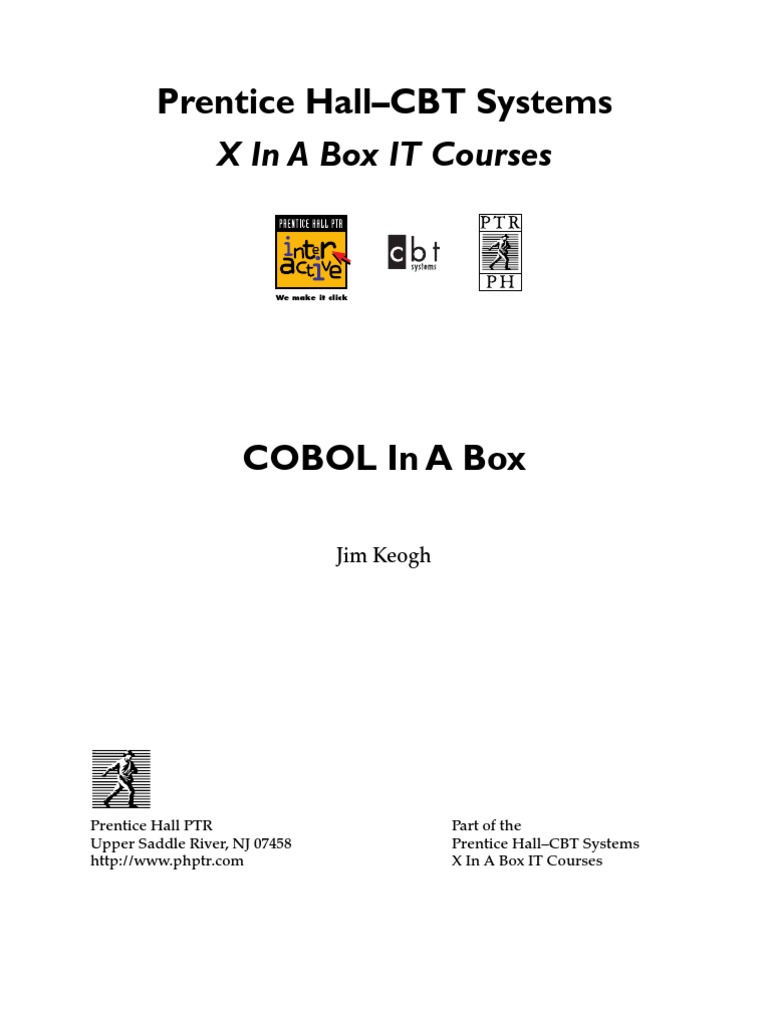 Prentice Hall-CBT Systems: X in A Box IT Courses | PDF | Programmer ...