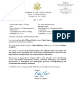 Surface Transportation Project Letters from the Office of Congressman Bobby L. Rush