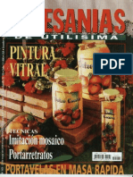 Artesanias de Utilisima. Pintura Vitral