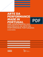 Arte Da Performance Made in Portugal Uma