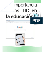 La importancia de las TIC en la educación