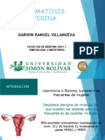 Miomatosis Uterina - Expo - Darwin Rangel-2021-1 Medicina Unisimon
