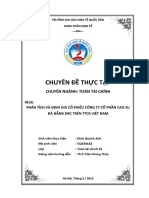 CQ530182 - Đinh Quỳnh Anh - Phân Tích Và Định Giá Cổ Phiếu CTCP Cao Su Đà Nẵng DRC Trên TTCKVN