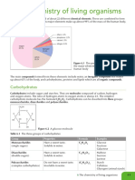 The Chemistry of Living Organisms: Carbohydrates