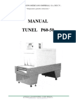 Manual Tunel Termoencogiible P6050