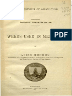 Weeds Used in Medicine 1917 Alice Henkel