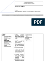 Plano de Curso - 2º Bimestre - 2021