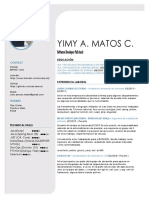 Yimy Matos - CV