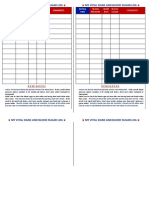 BP and Blood Sugar Log