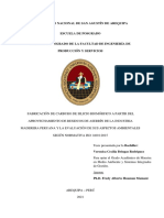 Aspecto Ambientales ISO 14001-2015 FABRICACION DE CARBURO DE SILICIO BIOMÓRFICO, UNSA AREQUIPA 2021