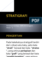 Materi 8 - Stratigrafi