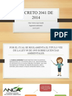 Decreto 2041 de 2014 (Articulo 8 y 9)