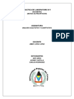 GRAVIMETRIA, LABORATORIO.