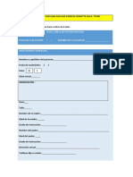 Avance de Ficha de Psicomotricidad-Segunda Parte