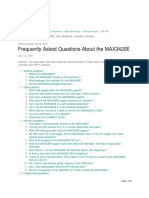 Frequently Asked Questions About The MAX3420E: USB, FAQ, MAX3420E, SPI, Peripheral, Controller, Interface