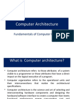 Computer Architecture: Fundamentals of Computer Design