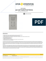 Zenitel - Tamper and Vandal Proof Station - 1007063000