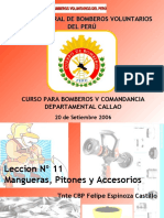 Leccion 11 - Mangueras, Pitones y Accesorios