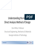 2019 04 18 Understanding The Aisc Direct Analysis Method of Design Handout